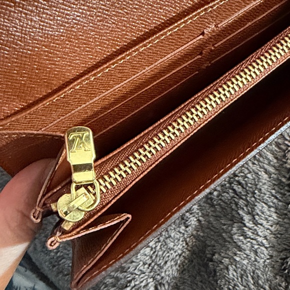 Authentic vtg Louis Vuitton wallet brown monogram - Picture 7 of 13